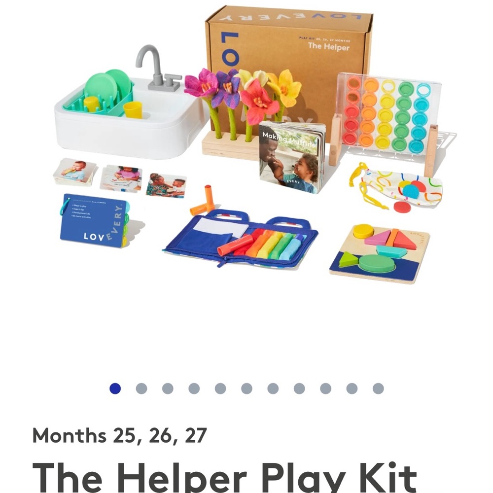 Colorful Learning Toy Kit Months 24,26,27